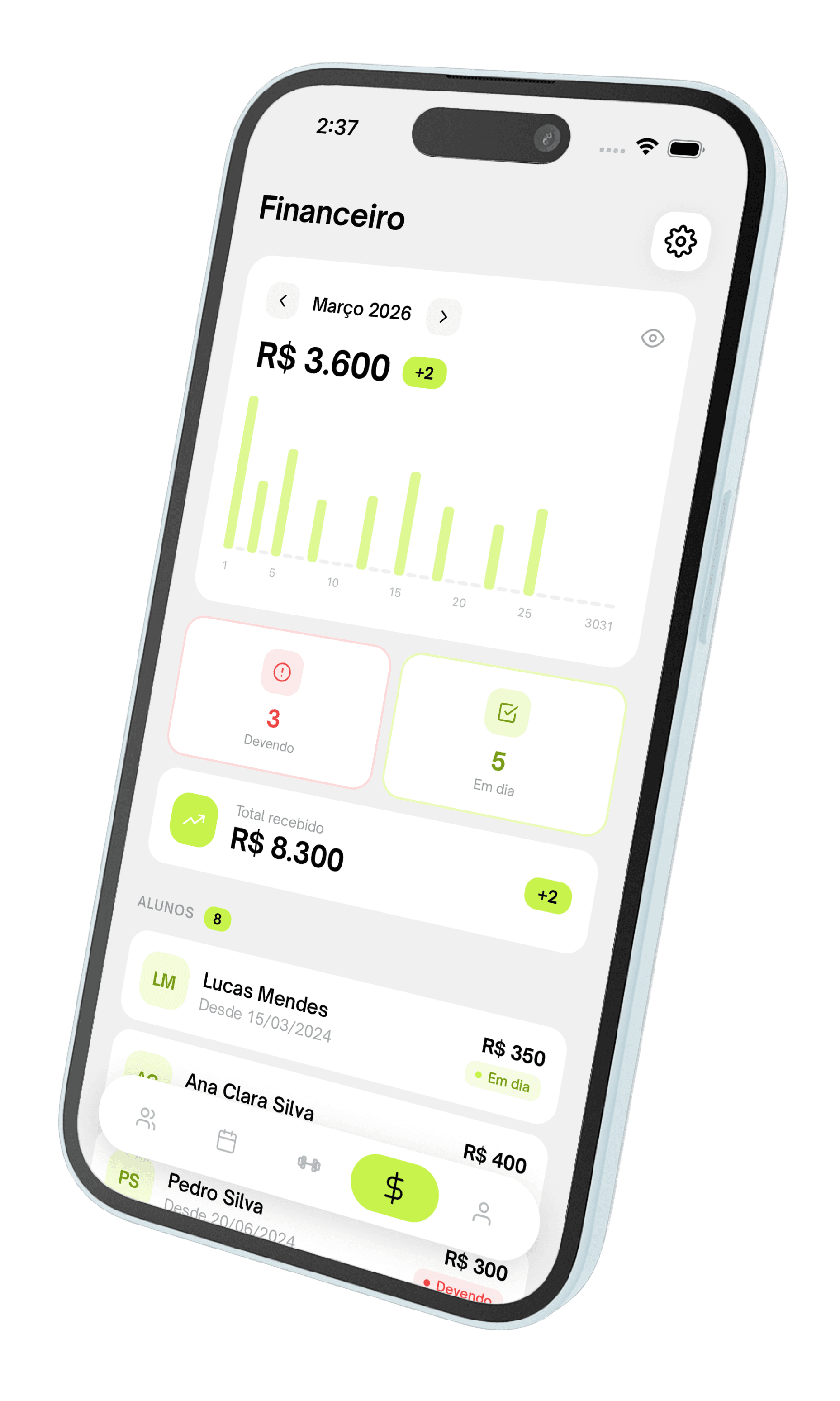 Financeiro multimoeda